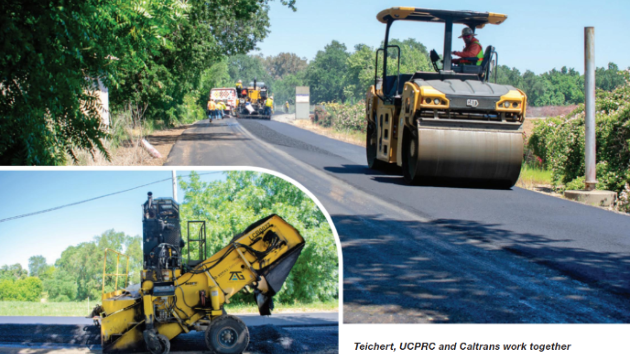 UCPRC work on Levee Road