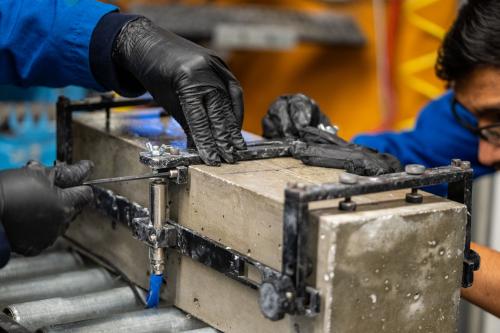 Adding instrumentation to concrete