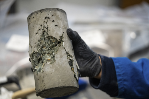 concrete core