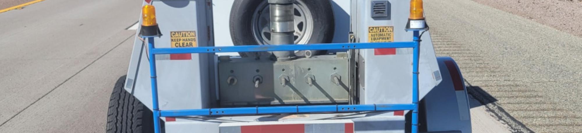 Heavy weight deflectometer